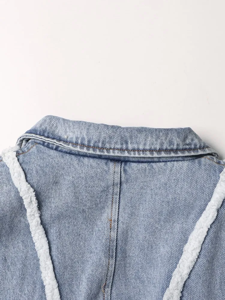 Рисунок 5 - Женский блейзер с отложным воротником