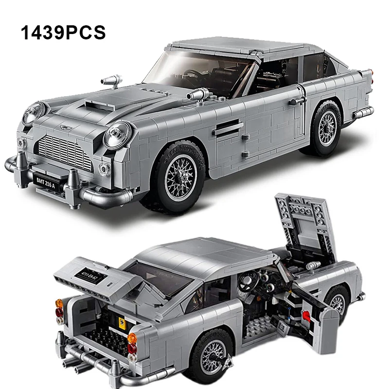 

Teknis 1439 Buah James Bond DB5 007 Model Mobil Klasik Blok Bangunan Cocok 102