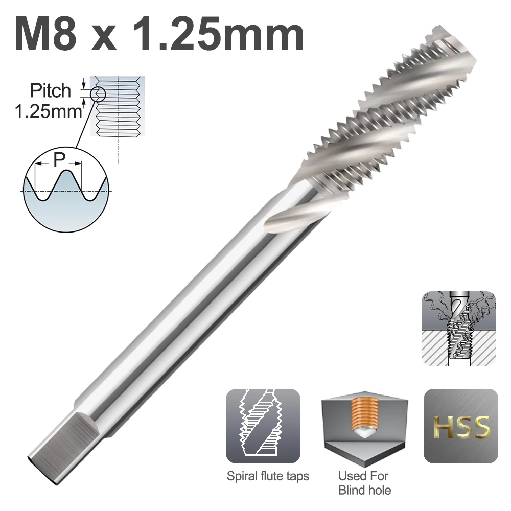 

Метчик для резьбы xcan M2-M18