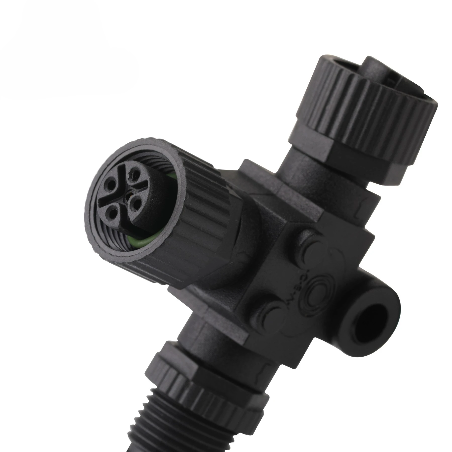 

NMEA 2000 T Connector 3 Port 5Pin M12 Thread IP67 Waterproof NMEA 2000 (N2k) (Tee) T-Connector for Lowrance Simrad B&G