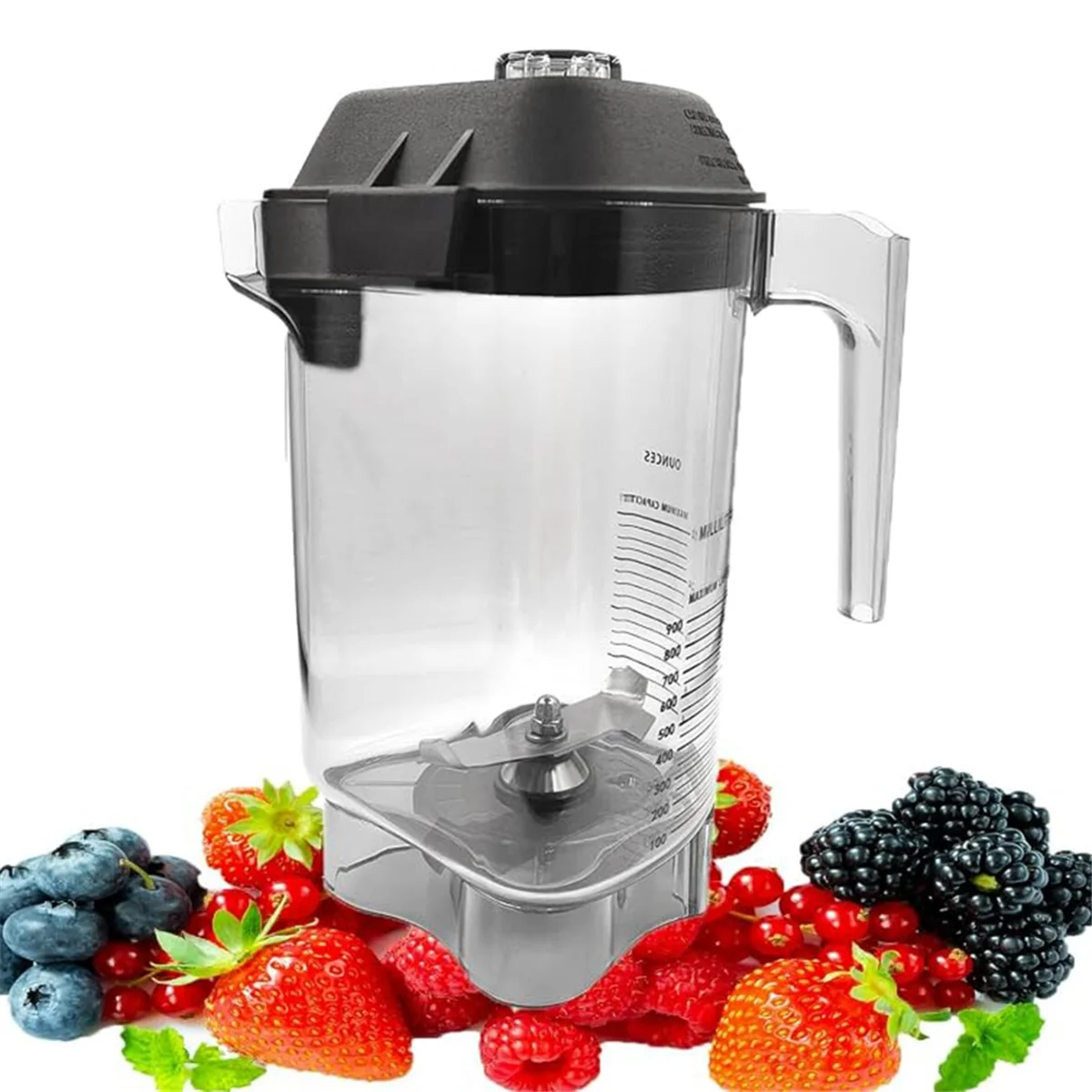 Блендер 48 Унций подходит для Vitamix тихий одно VM0145 BarBoss Питьевая машина Advance and Touch &amp