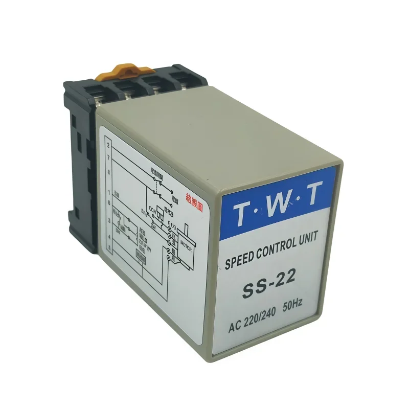 SS-22 AC 220 В/240 В 50 Гц 0-100 об/мин переключатель управления скоростью двигателя + потенциометр 20 кОм