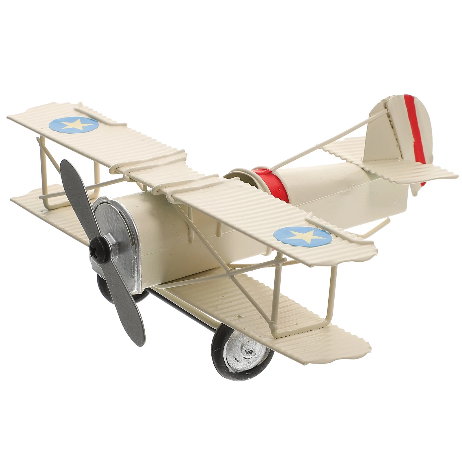 

Airplane Model Ornament Airplanes Iron Outdoor Tabletop Decor Kits Adults Toys Kids Craft Adornment Ornaments Models
