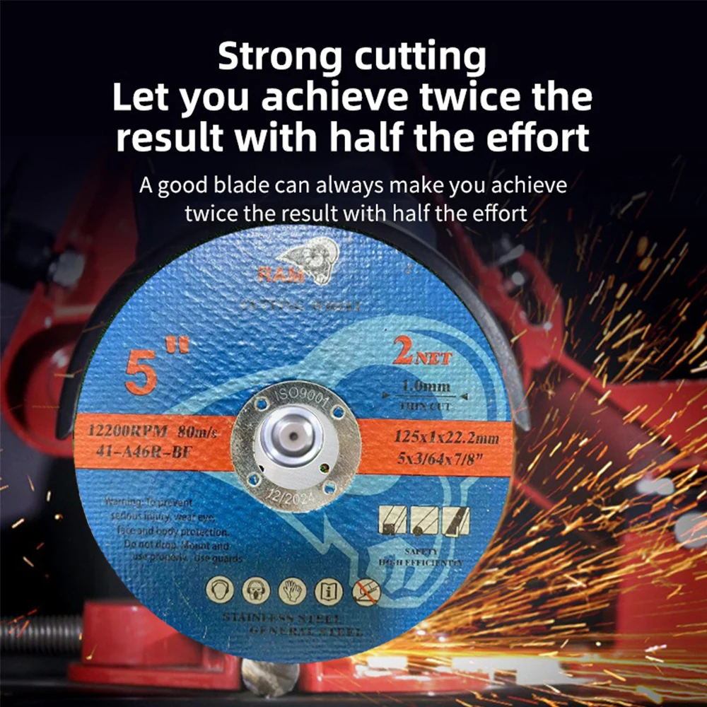 Набор Отрезных Дисков По Металлу 125 Мм — 5/10/25 Шт. Заточные Шлифовальные Круги С