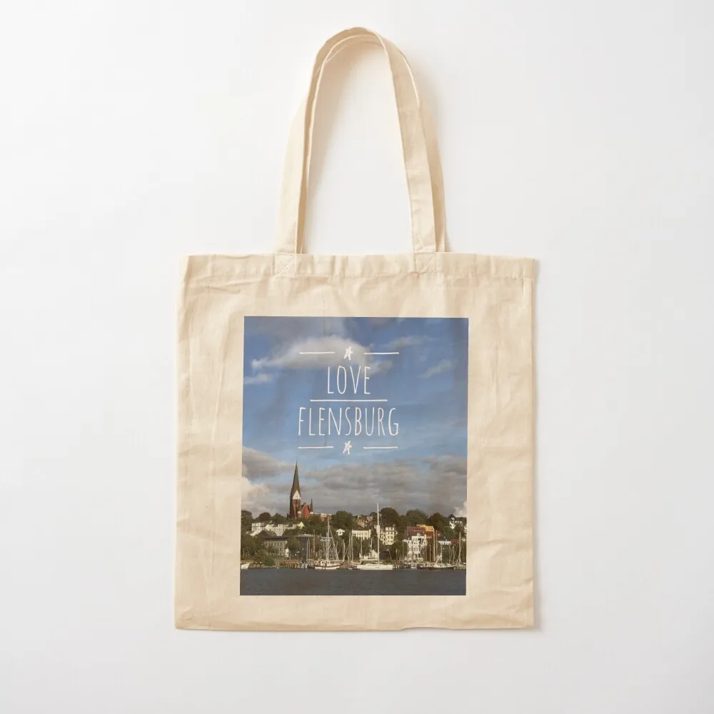 Сумка-тоут Love Flensburg Schleswig-Holstein большая сумка-тоут бесплатная доставка