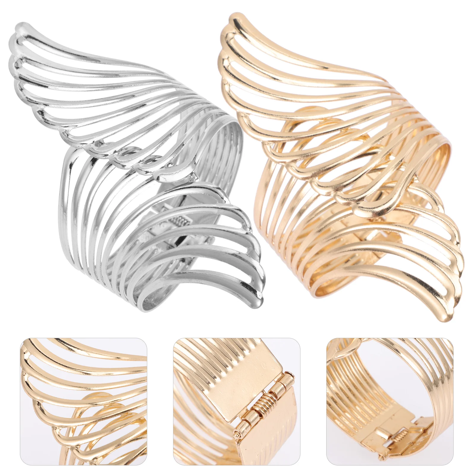

2pcs Bracelets for Cuff Charm Bracelets Girls Bracelet Jewelry