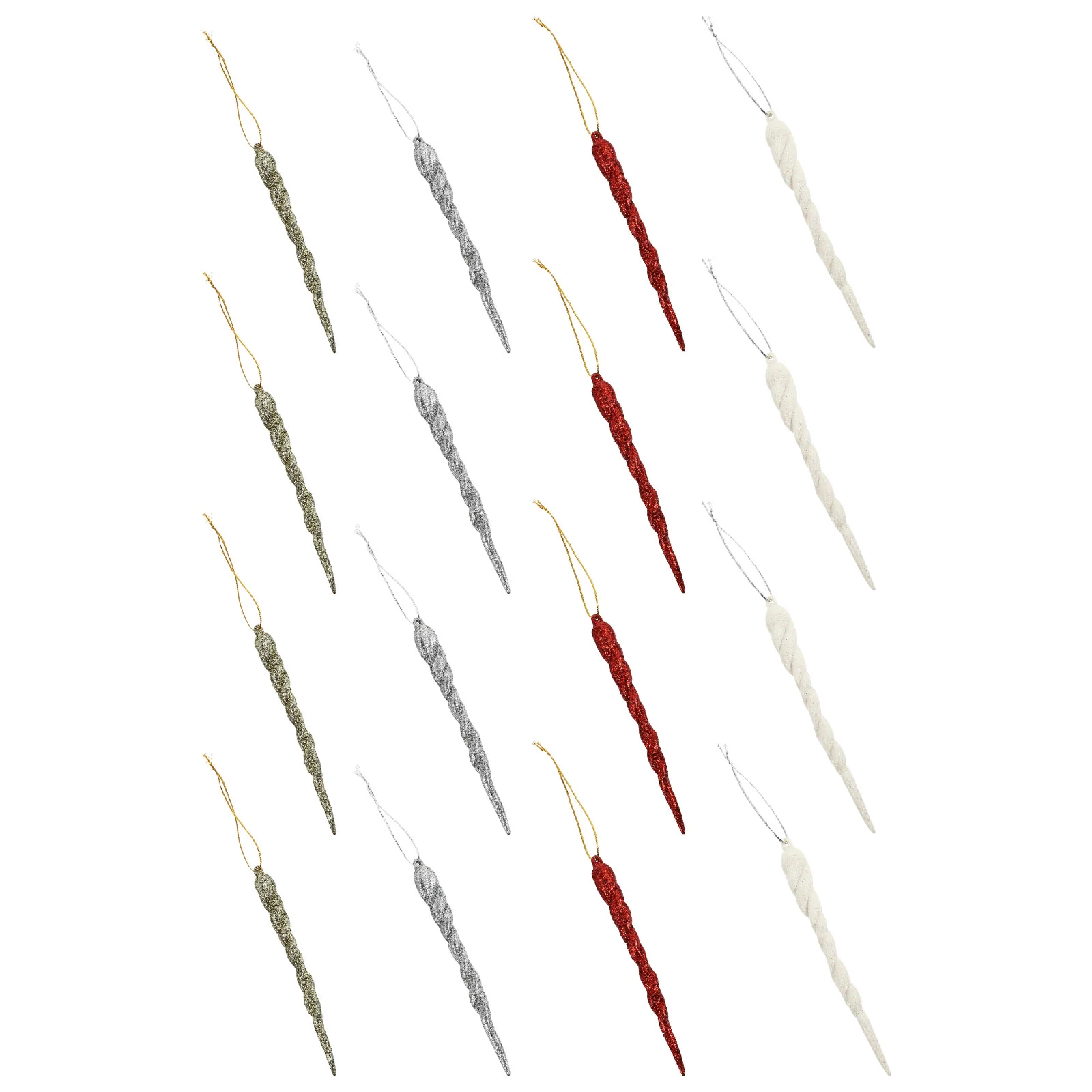 

Artificial Ice Bar Hanging Icicle Xmas Ornament Christmas Decoration Party Plastic Simulation Tree Ornaments Decors Decorations