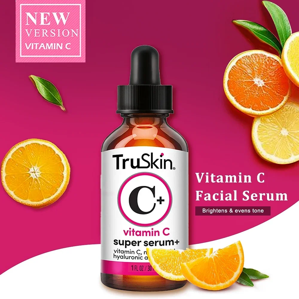 30 мл Сыворотка для ухода за кожей с витамином С TruSkin гиалуроннат натрия