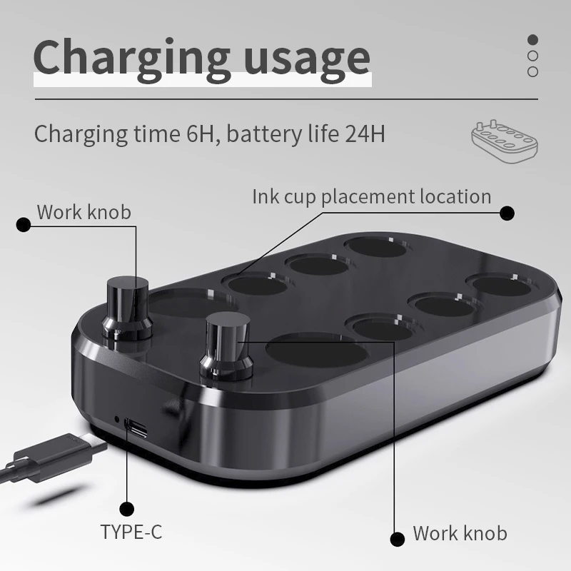 Магнитный миксер чернил для татуировки TAIDU автоматически смешивает смеситель