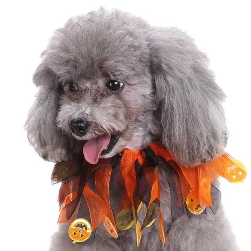 

Ошейники с помпонами для домашних животных на Рождество, регулируемые праздничные декоративные ошейники с красными и зелеными лентами, эла...