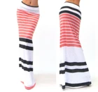 Женская длинная юбка-карандаш с высокой талией, летняя облегающая Макси-юбка в полоску с цветочным принтом в стиле бохо, длинная юбка-карандаш, 2022