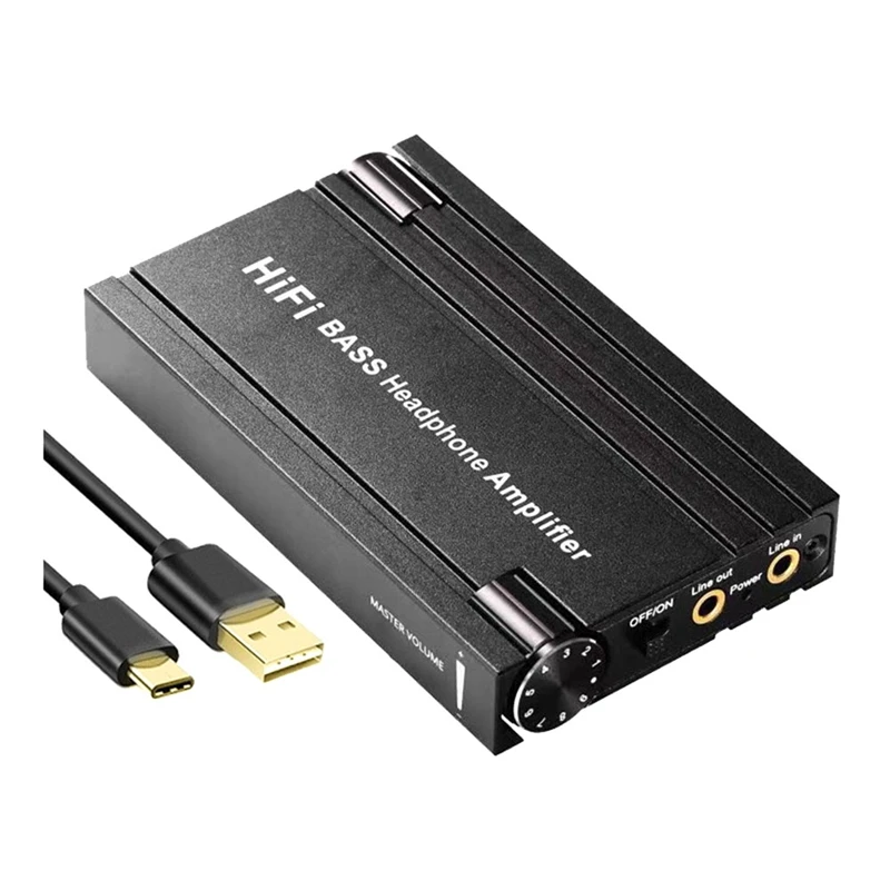 Hi-Fi BASS усилитель для наушников 16-600 Ом
