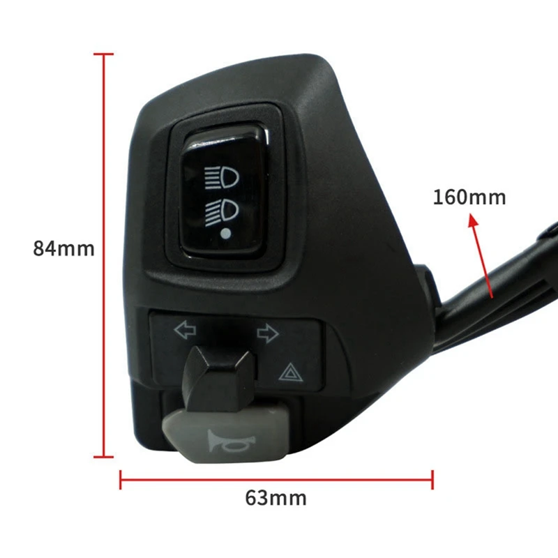 Переключатель ручки мотоцикла L/H PNP двойной сигнал ВКЛ./ВЫКЛ. для Yamaha NVX LC135 V1-V7 EGOS