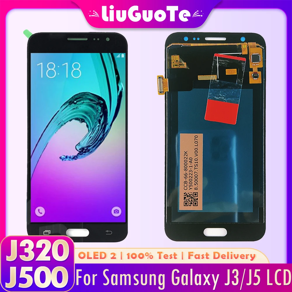 Сенсорный экран 5 0 дюйма TFT2 для Samsung Galaxy J5 J500 J3 J320 дигитайзер ЖК-дисплей