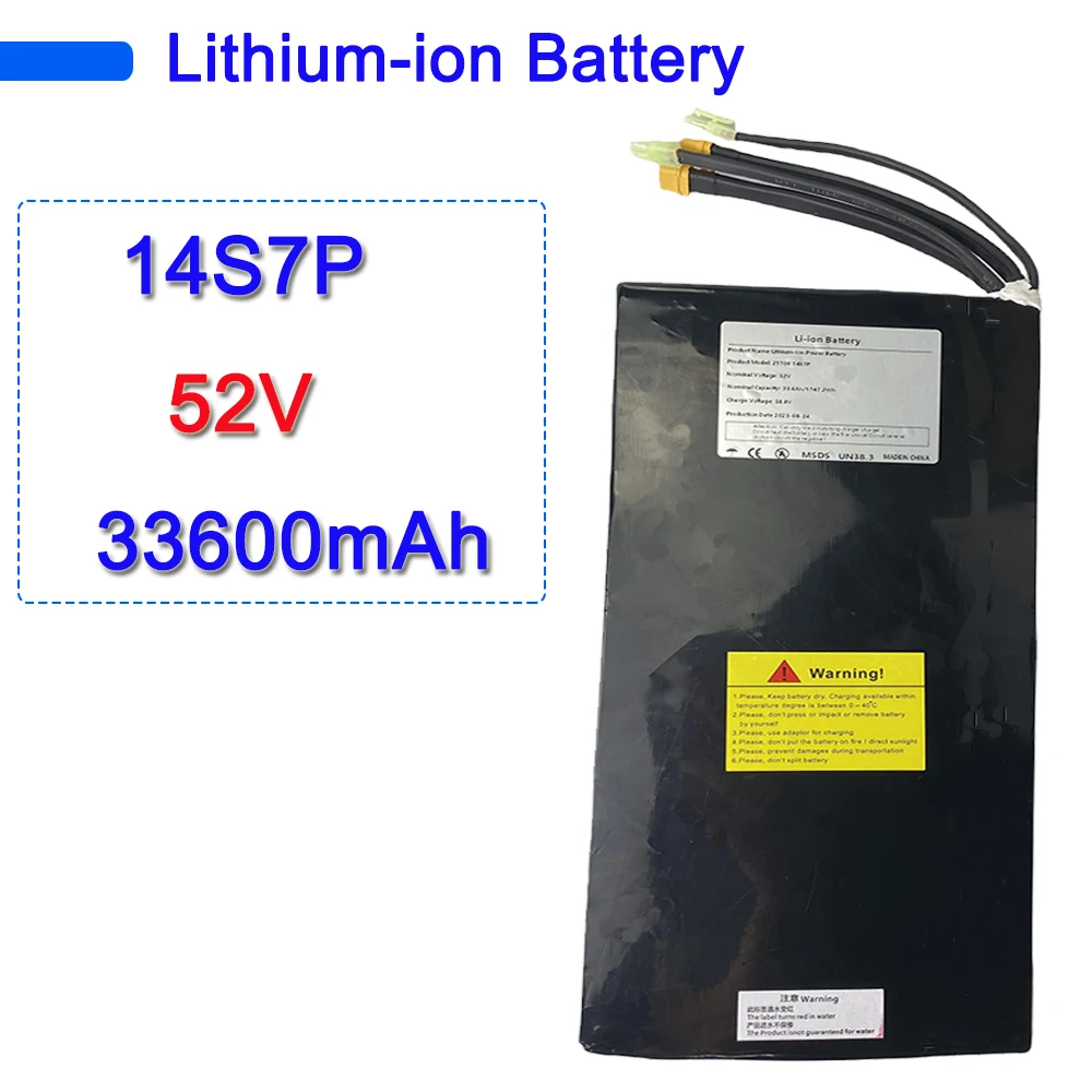 Литий-ионный аккумулятор 14S7P 52 в 33600 мАч