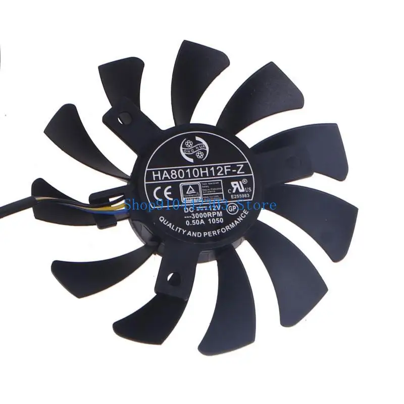 Вентиляторы для видеокарт 652F HA8010H12F-Z 75 мм для видеокарты MSI GTX660 GTX670 680 R6790 (art.: 3920da30b1f43) - 3920da30b1f43