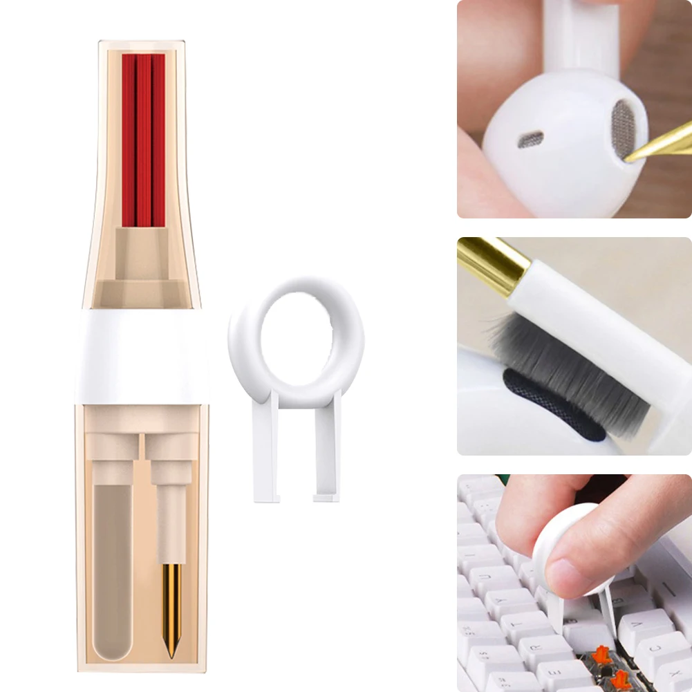 

3 in 1 Wireless Bluetooth-Compatible Earphone Cleaner Pen 2022 New HOT Multi-Function clean Kit for Phone Computer Keyboard