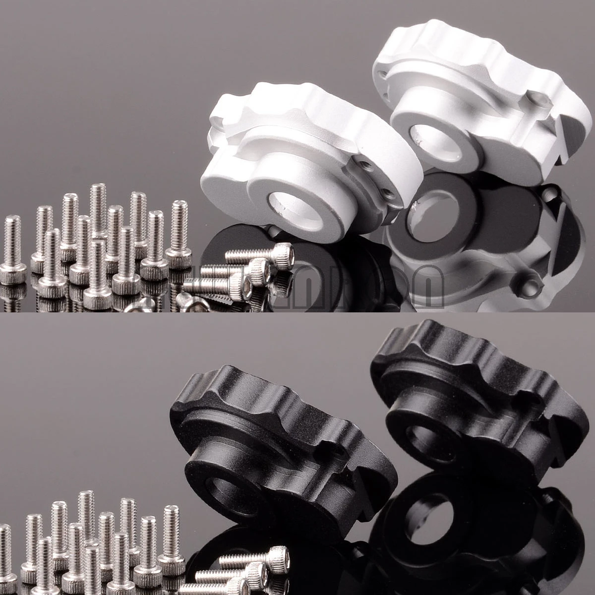 Новый комплект ENRON, 1 комплект, алюминиевый внешний привод, передний или задний корпус #8251, улучшенная деталь для фототехники 1/10, Задняя деталь