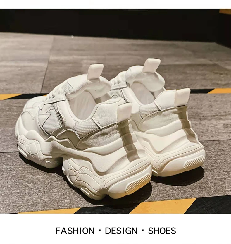 

WHNB 2022 NEW Dikke Zolen Verhoogd Heren Sport Schoenen Volwassen Heren Comfortabele Schoenen Men's Mesh Casual Schoenen