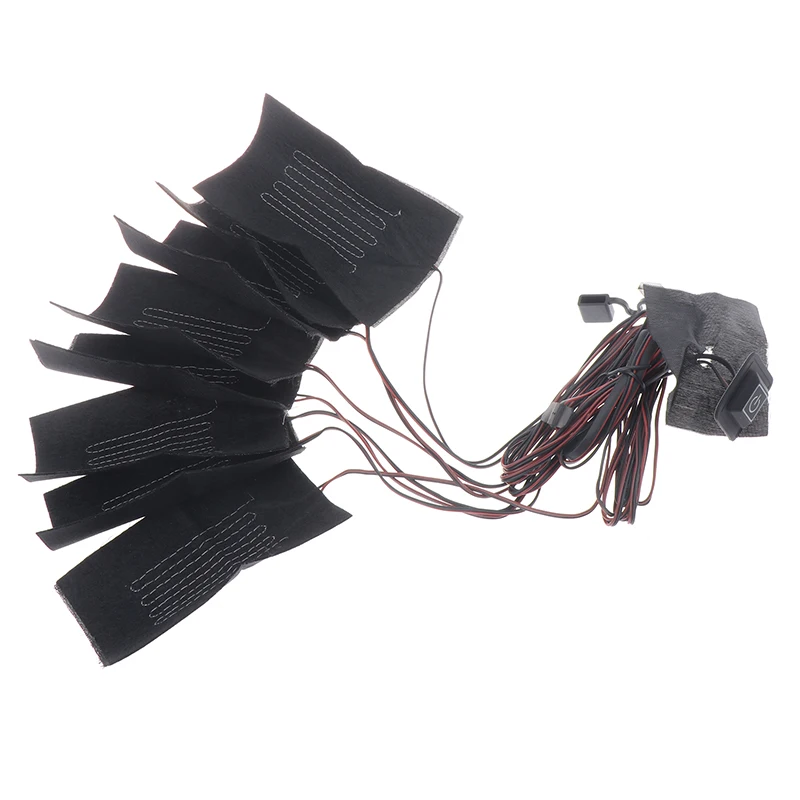 USB-подогреватель из углеродного волокна для одежды 3 температурных режима