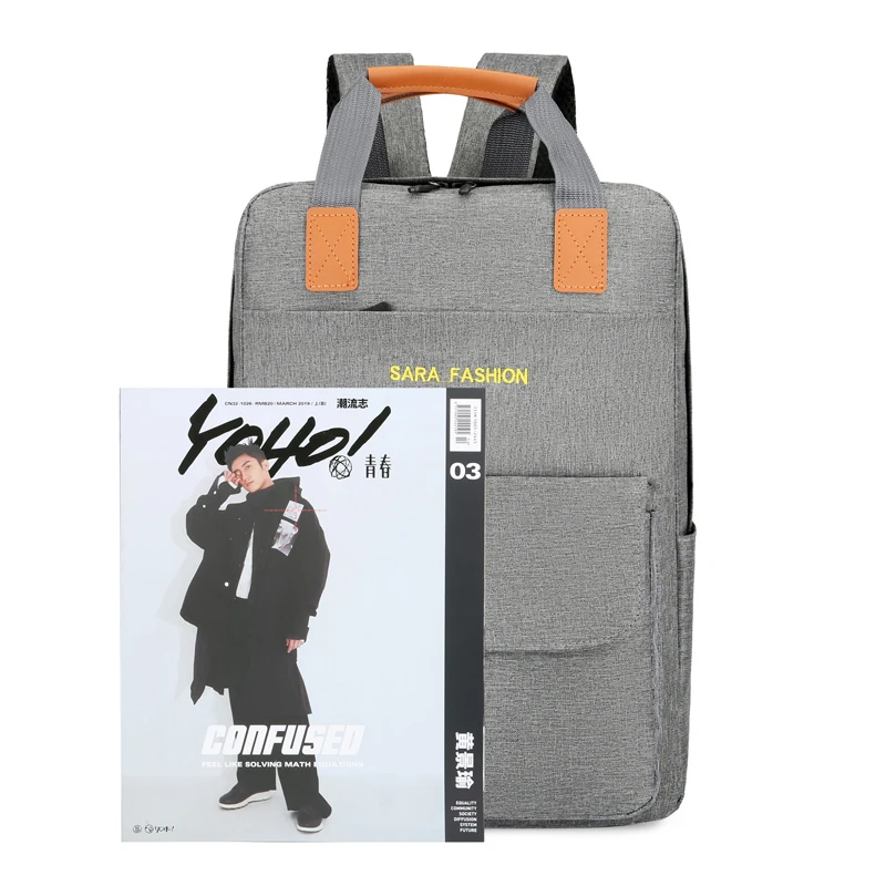 

3 Pcs Set New Business Backpack Casual Large-capacity Computer Bag Multi-functional Student School Bag