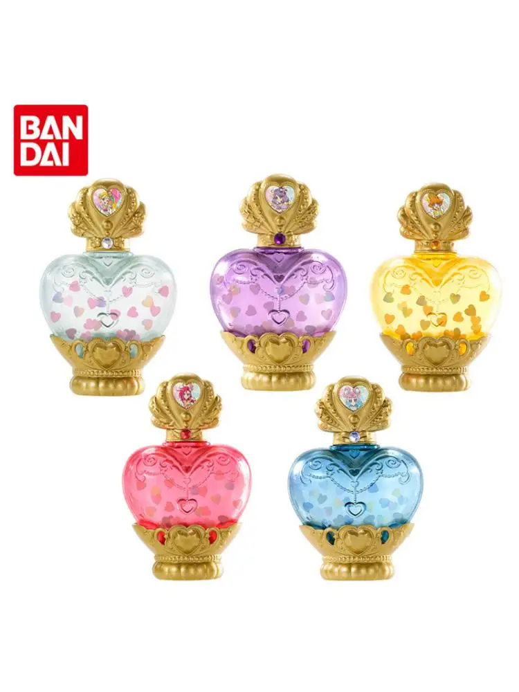 

Оригинальный Gashapon Pretty Cure Блестящий любовное сердце бутылка Kawaii аниме Акция Фигурки игрушки для детей подарки украшения