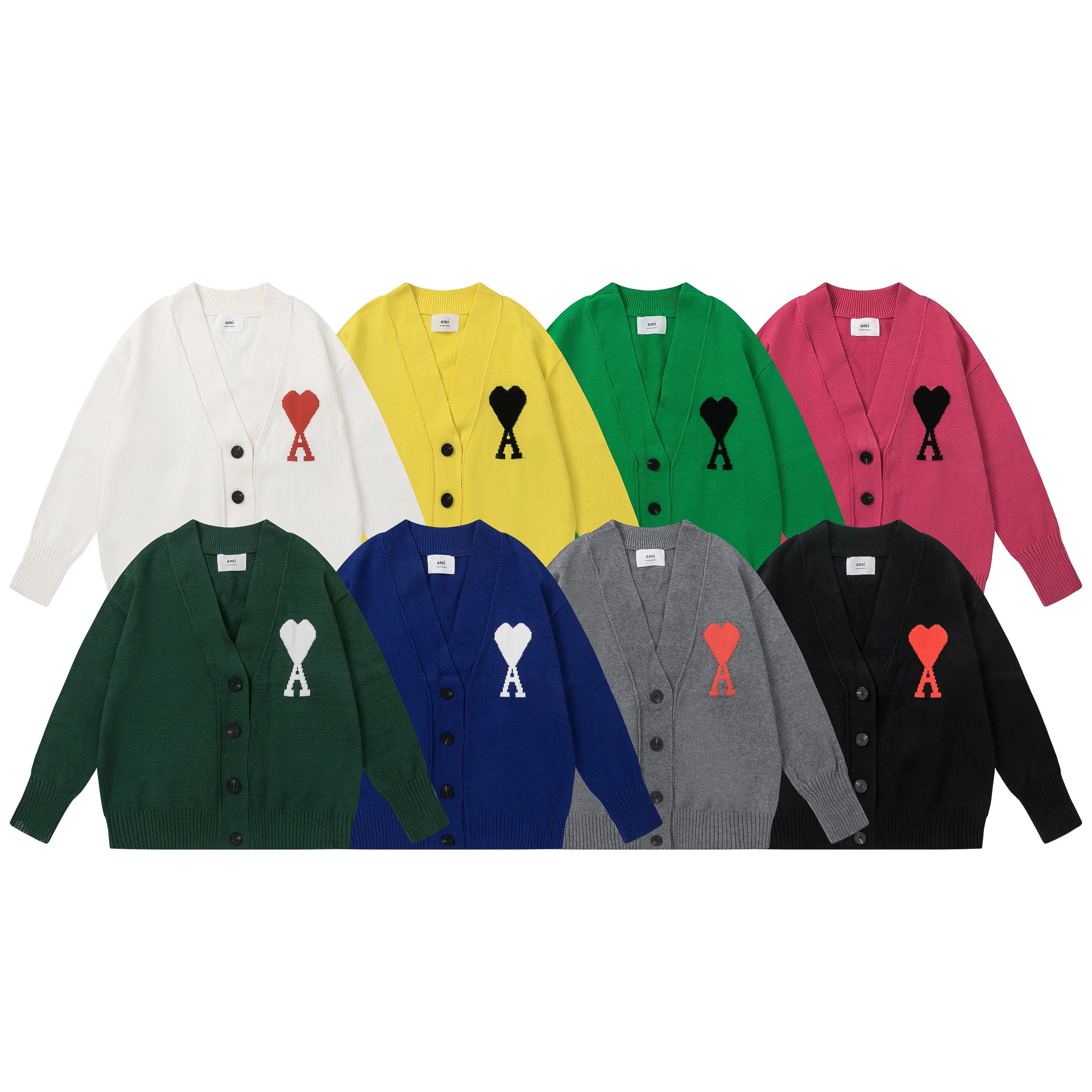 

New Cardigans Sweater Cardigan Men Women Sweaters Hombre Masculino Strickjacken Feminino Kardigany Mujer Korea Style Homme Black