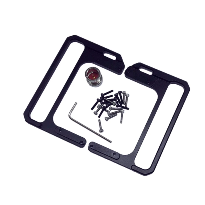 Universal Mounting Bracket for XIEGU X6100 Mobile Radio Well-protected Mount Durable Metal Radio Mounting