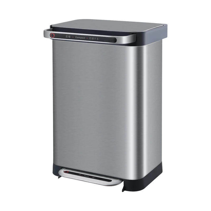 

Cheap Automatic Recycle Feminine Container Liner Dustbin Waste Garbage Rubbish Bin Trash Can With Foot Pedal