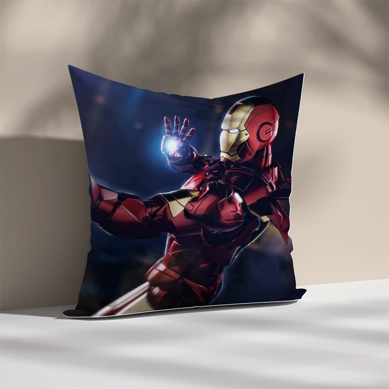 

Anime Pillow Cover Iron Man Child Pillowcase Cushion Covers for Bed Pillows Cushions Home Decor Decorative Sofa 45x45 Throw Hugs