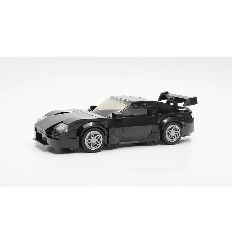 Фото 360-детали MOC, модель строительного блока, спортивный автомобиль MK4, красный, белый, желтый, черный, городские гонки, рождественские подарки для мальчиков, взрослых, детей №2