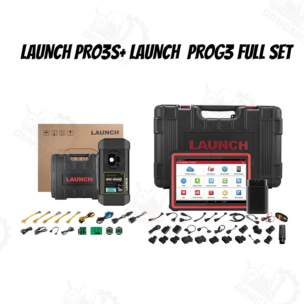 Для LAUNCH X431 pro3s + Launch X-prog3 Plus полная система автомобильной диагностики obd2 scannner для