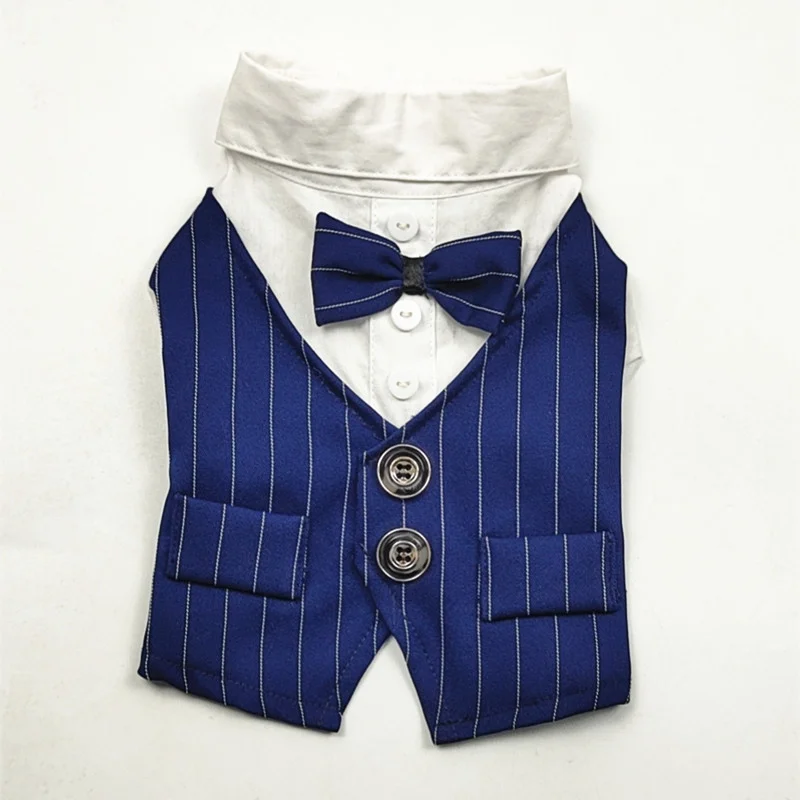 Одежда для маленьких собак и кошек костюм летнее тонкое рубашка Тедди