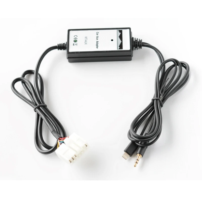 Автомобильный аудио AUX адаптер сменный CD-адаптер для зарядки IPHONE 5 + 7 Pin Toyota Camry Corolla