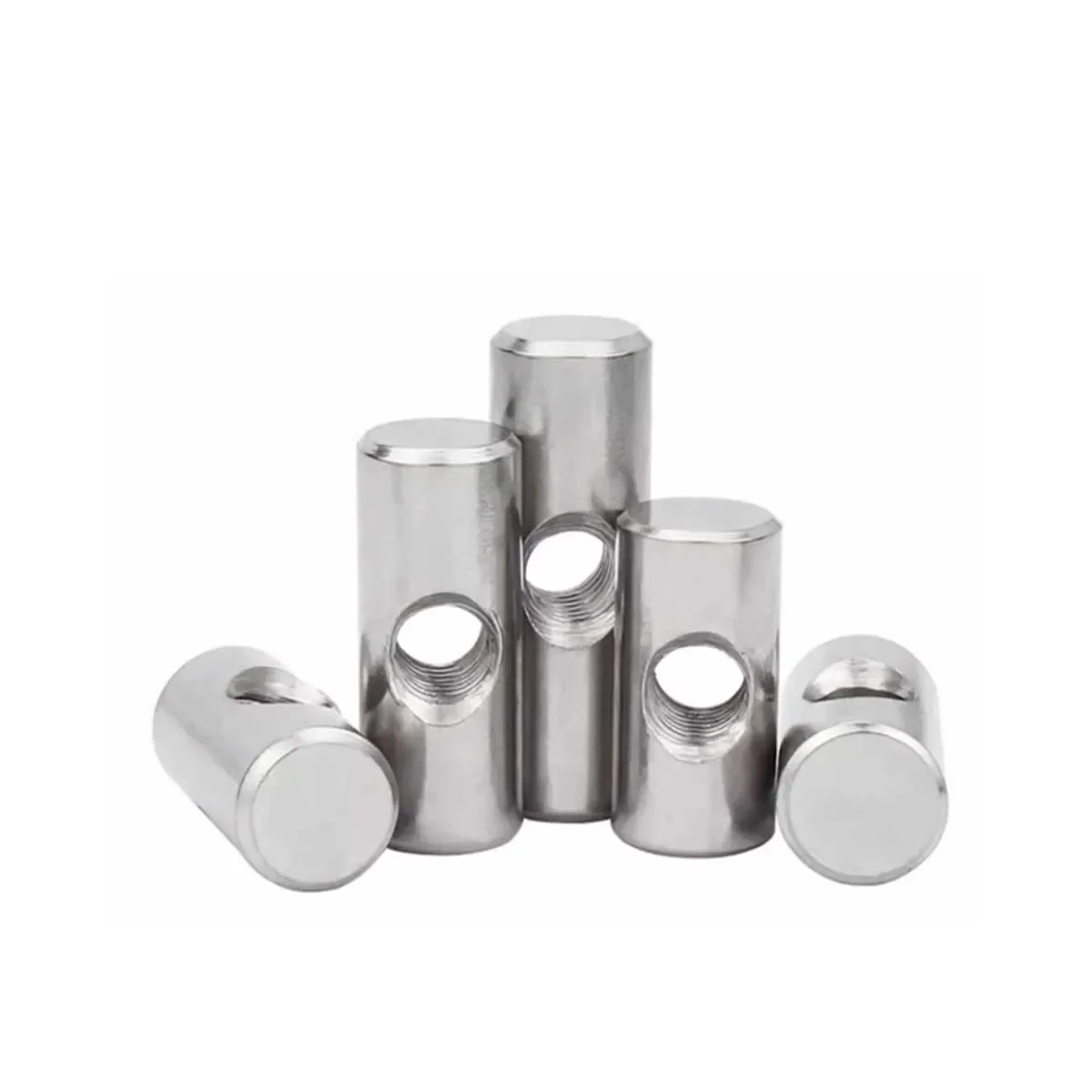 Цилиндрический штифт из нержавеющей стали 304 с поперечным отверстием