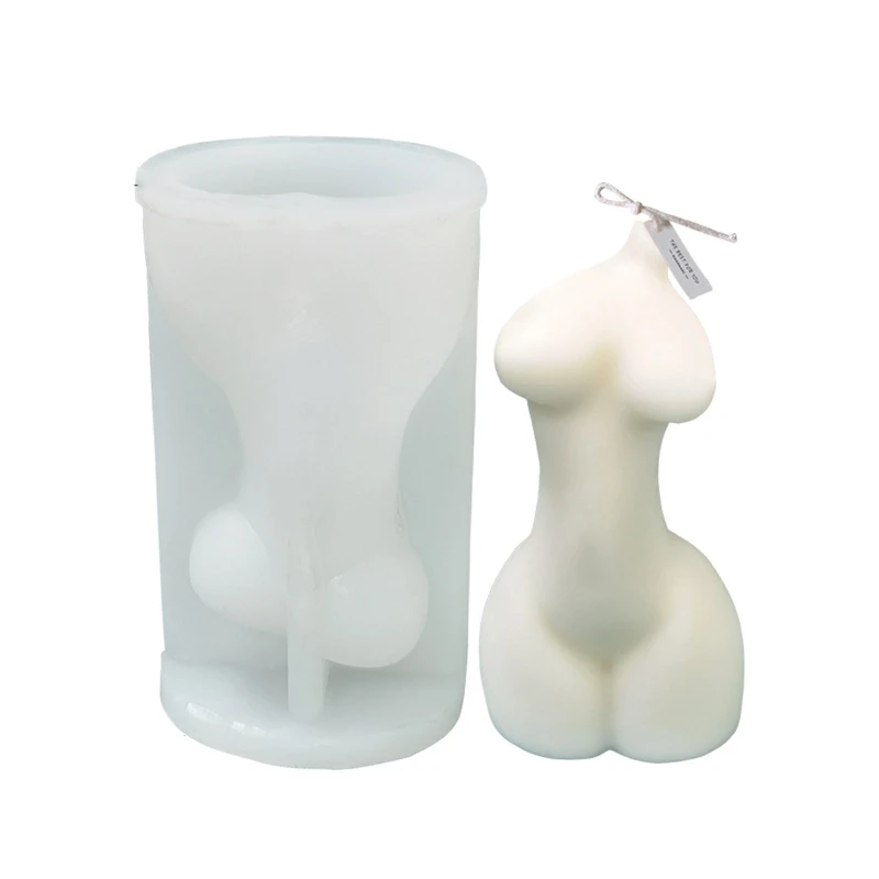 

Abstract Human Women Body Candle UV Crystal Epoxy Resin Mold Aromatherapy Plaster Silicone Mould DIY Crafts Wax Soaps Home Tool