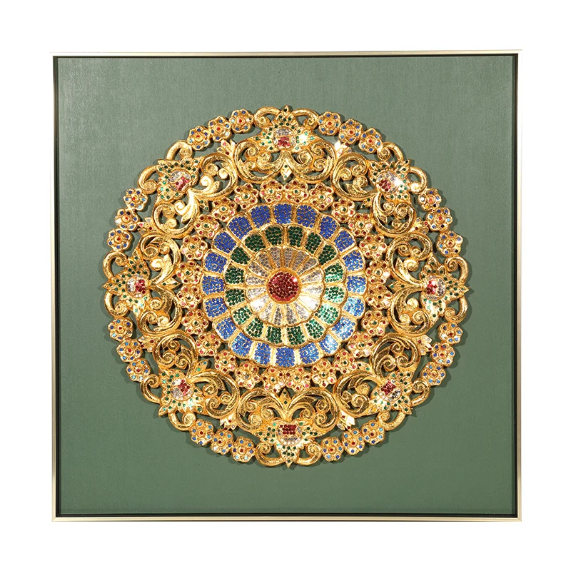 Тайская резьба по дереву ручной работы доска для резьбы физическая живопись