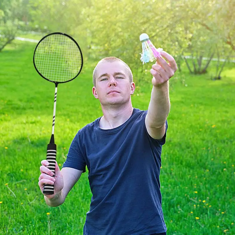 Набор ракеток для бадминтона сменный набор оборудование с эластичными струнами