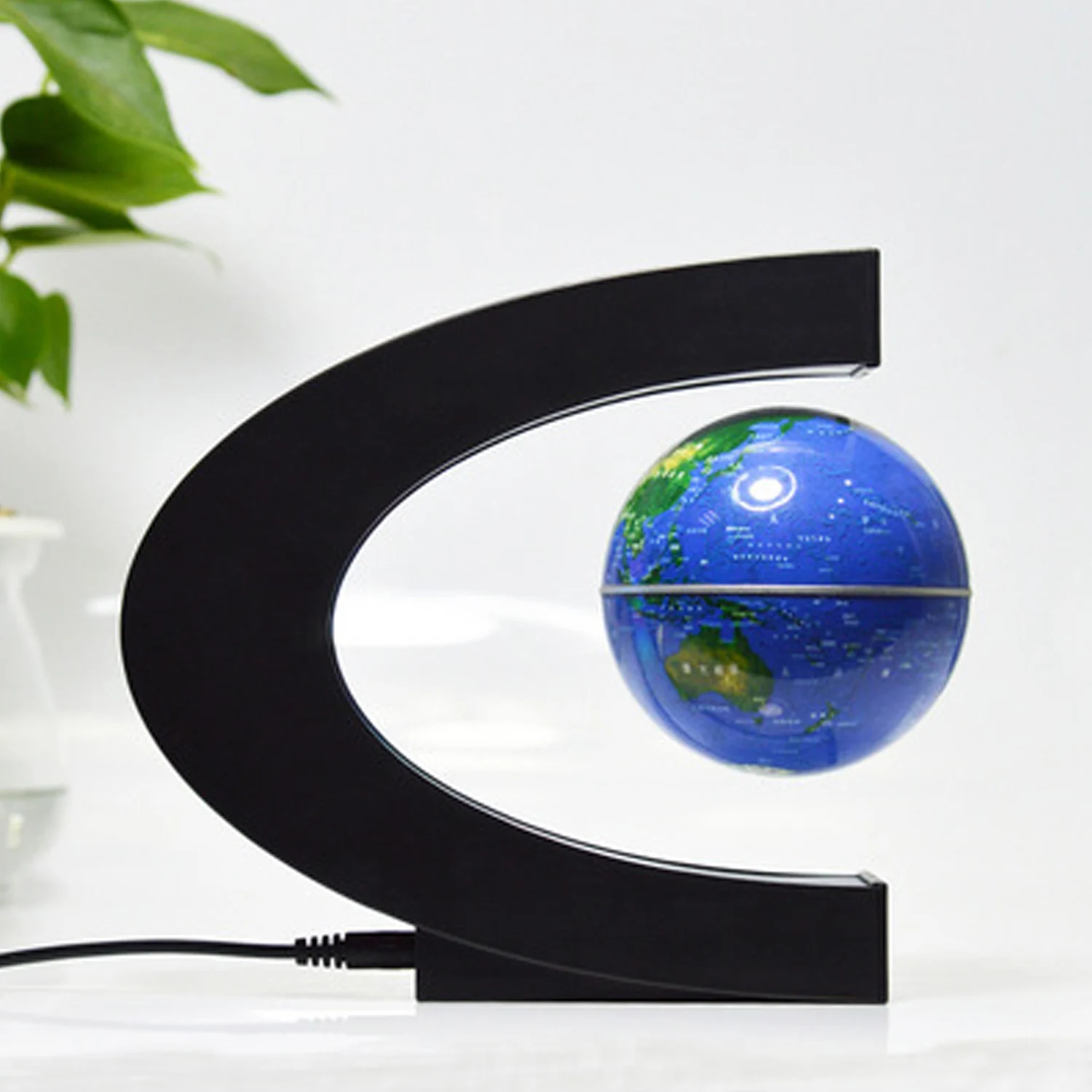Magnetic Levitation Globe Floating LED World Map Electronic Antigravity Lamp Novelty Ball Light Home Decoration Birthday Gifts