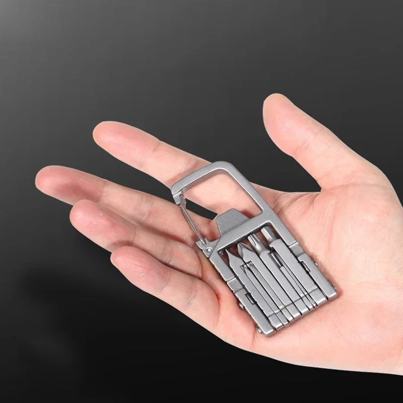 EDC открывалка для пивных бутылок подвесная пряжка инструмент камеры складной