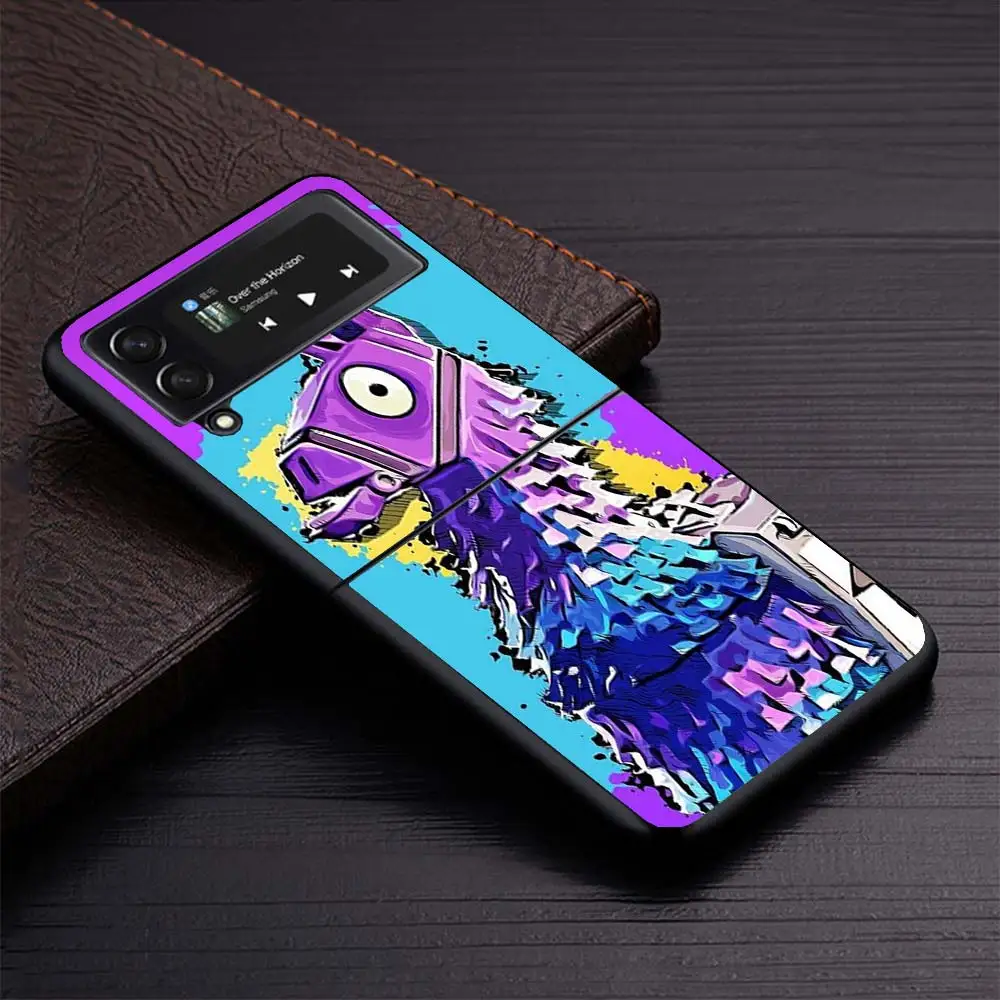 Чехол для телефона Game Battle-Royals Samsung Galaxy Z Flip6 5G Flip4 Flip5 Flip3 черный чехол-книжка 6 5 4 3 PC