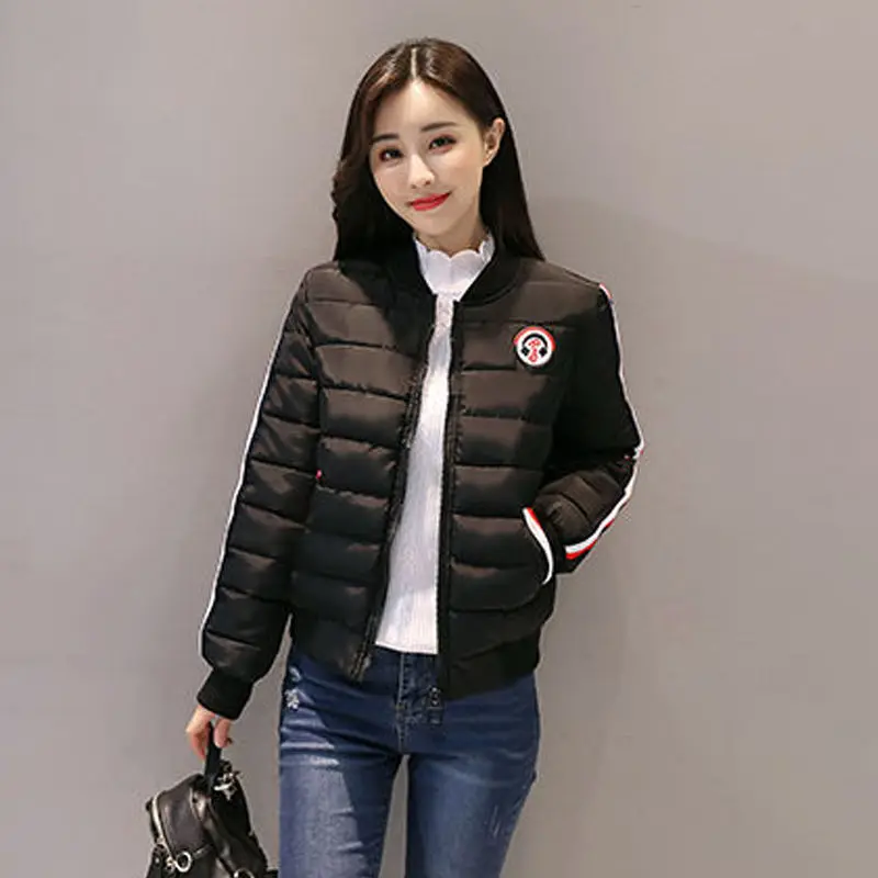 2022 Winter Cotton-Padded Coat Women's Short Warm Cotton-Padded Clothing Thin Loose Cotton Jacket Coat Women Clothing Korean