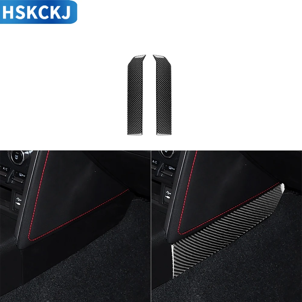 

Для Toyota 86 GT86 Subaru BRZ 2017 2018 2019 наклейка из углеродного волокна Двусторонняя посадочная платформа интерьерные автомобильные аксессуары