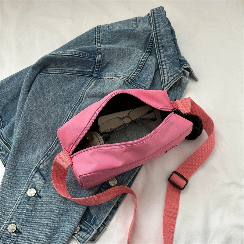 Students satchel crossbody bag Square Women Sweet Messenger Bag Girl Shoulder Bag Casual Teenage Sling Bags