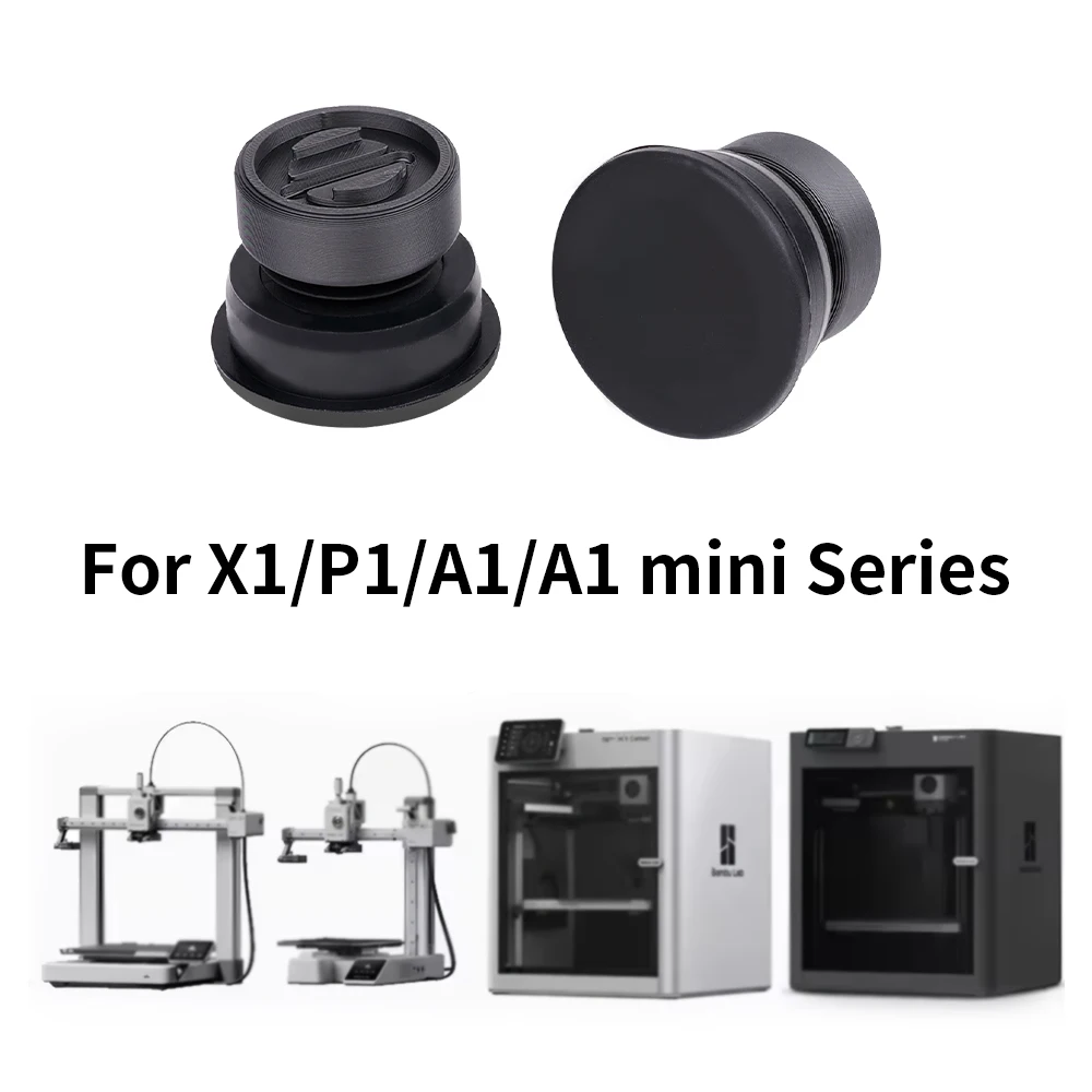 Фото Обновленный антивибрационный резиновый коврик для ног для Bambu Lab P1P P1S X1 X1C X1E A1 A1mini, противоскользящий коврик для ног с защитой от ударов №1