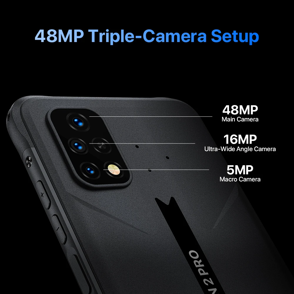 Ceny UMIDIGI BISON 2/BISON 2 PRO Wytrzymały Telefon Android 12 Helio P90 Telefon Komórkowy 128GB /256GB ROM Telefon Komórkowy 48MP Potrójny Aparat 6150mAh