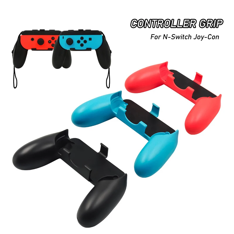 2Pcs/Box Left Right Hand Controller Grip For NS Joy-con Switch/Oled Somatosensory Game Accessories Gifts For Kids