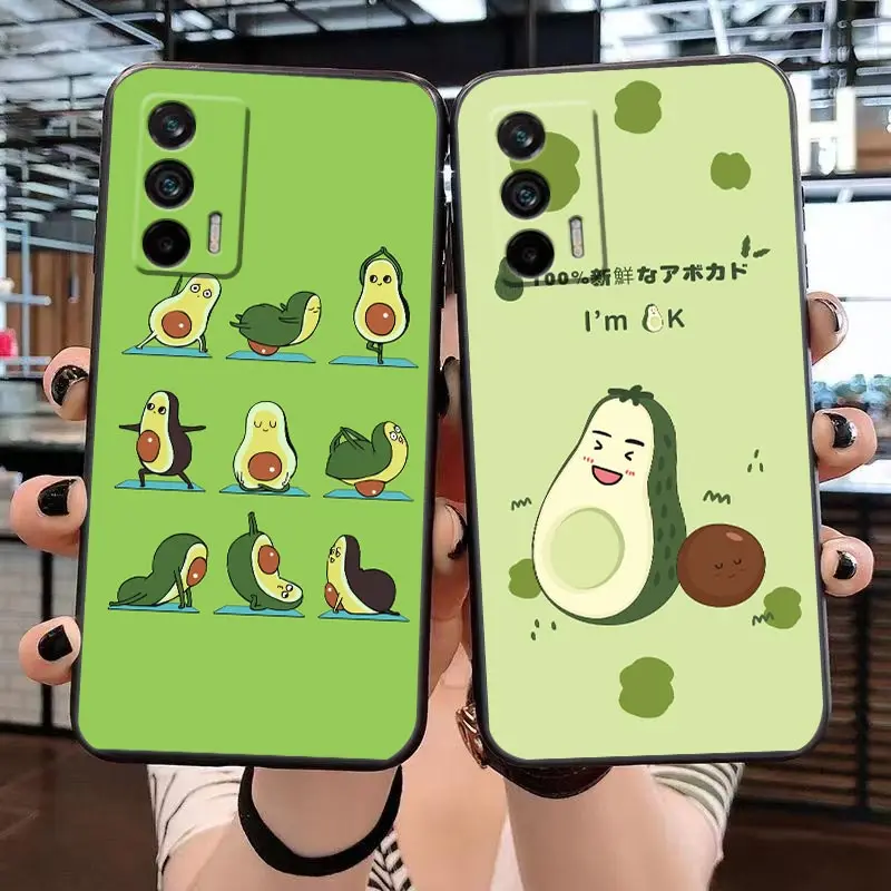 

Case For Realme GT 2 Pro Master NARZO 50 50I 50A 5G C35 C33 C31 C30 C30S C21 C21Y C20 C15 C12 C11 C3 C2 Case Green Funny Avocado