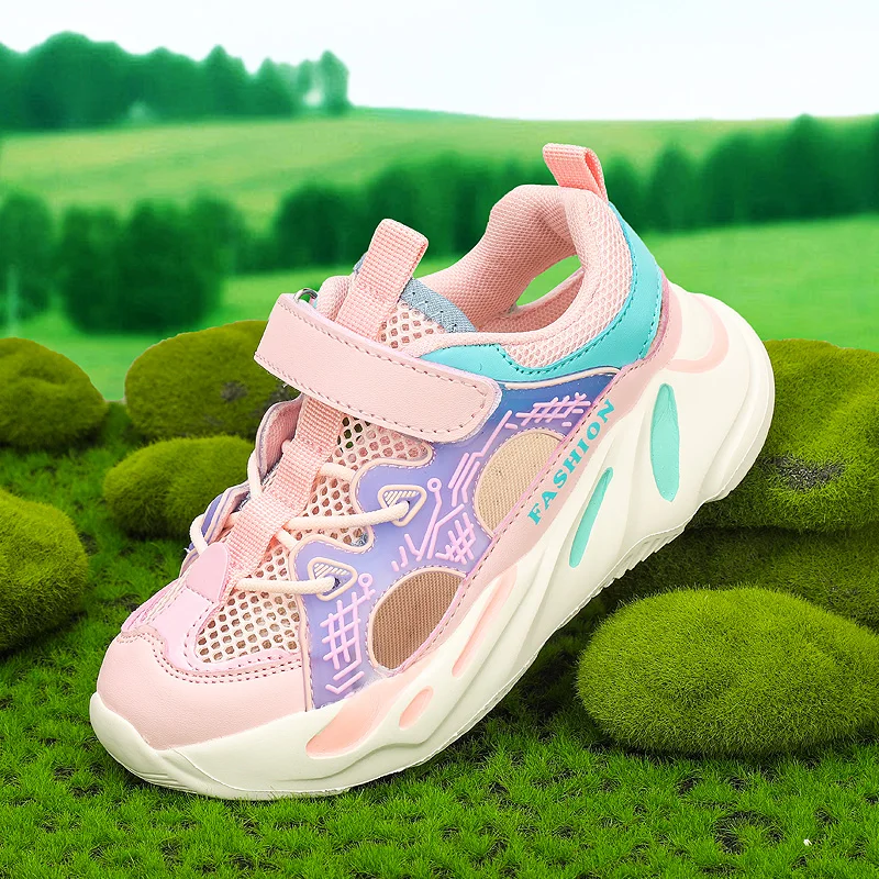 

2023 Hot Sale Kids Walking Sneakers Girls Summer Teenager Shoe for Boy Breathable Running Shoes Children Unisex Soft Sneakers