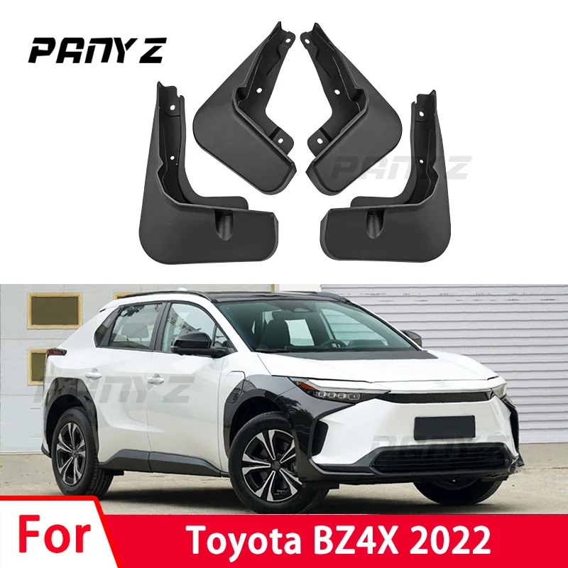 

MudFlaps For Toyota BZ4X 2022 Mud Flap Splash Guard Mudguards Front Rear Fender Auto Styline Car Accessories